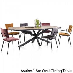 Habufa Avalox Oval Dining Table