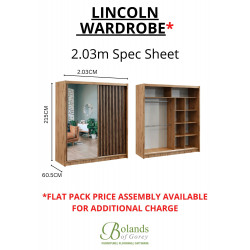 Lincoln Siding Wardrobe