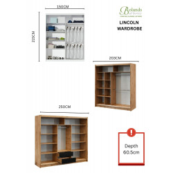 Lincoln Siding Wardrobe