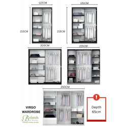 Virgo Sliding Wardrobe