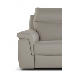 Nicoletti Alan 3 Seater Leather (DISPLAY MODEL)