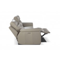 Nicoletti Alan 3 Seater Leather (DISPLAY MODEL)