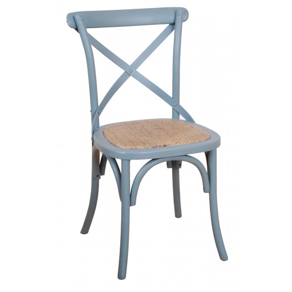 gray cross back chairs