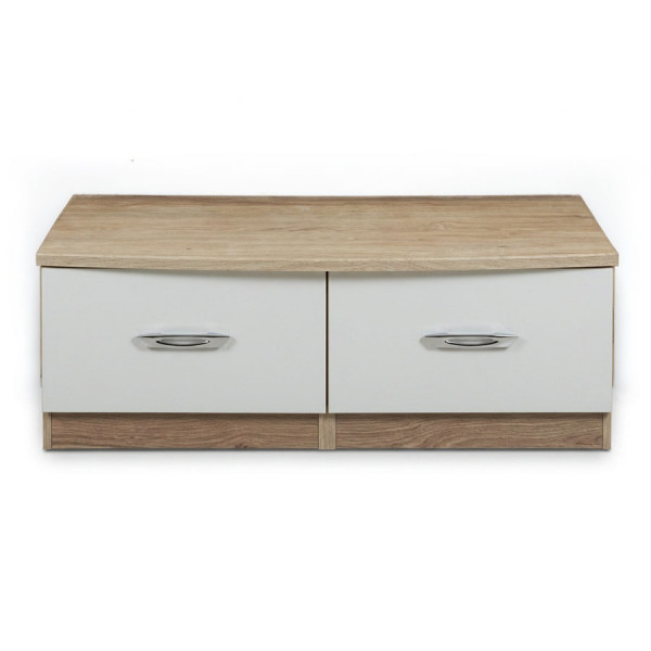 Cedar High Gloss Bed End Chest