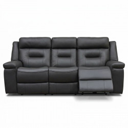 Ozzy 3 Seater Leather 