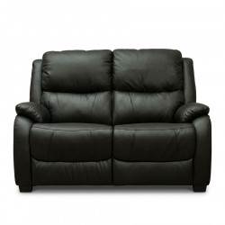 PARKER HALF LEATHER 2 SEATER FIXED