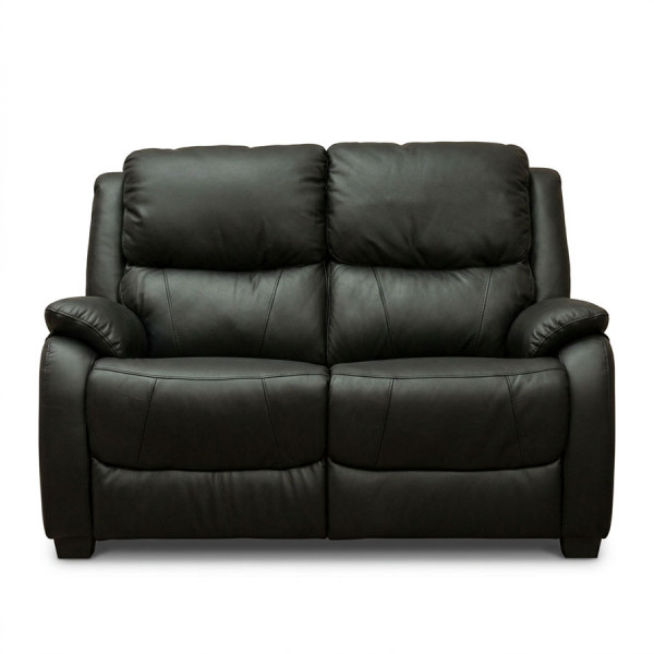 PARKER HALF LEATHER 2 SEATER FIXED